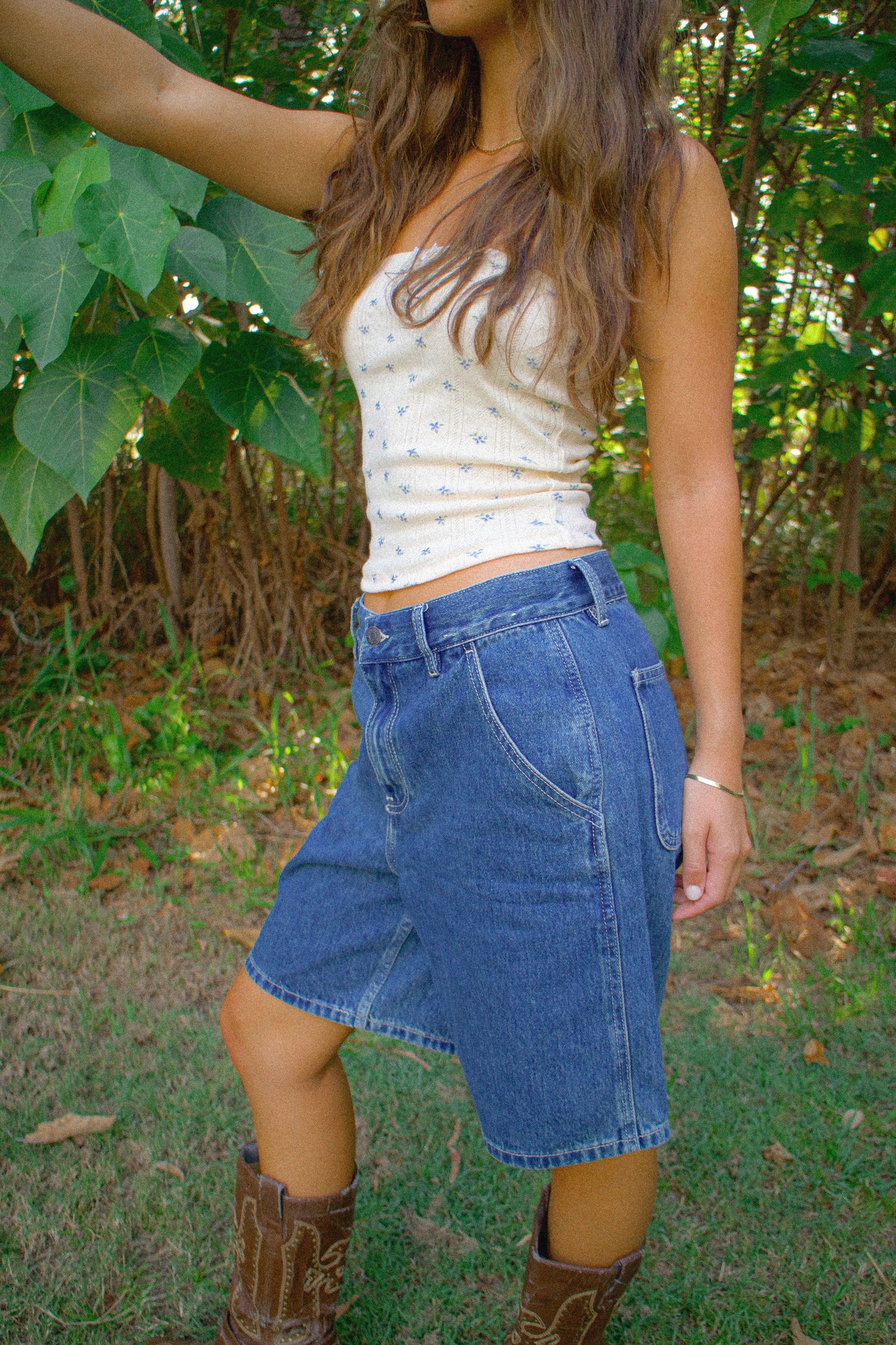 Hand-Sewn La Fleur Boobtube