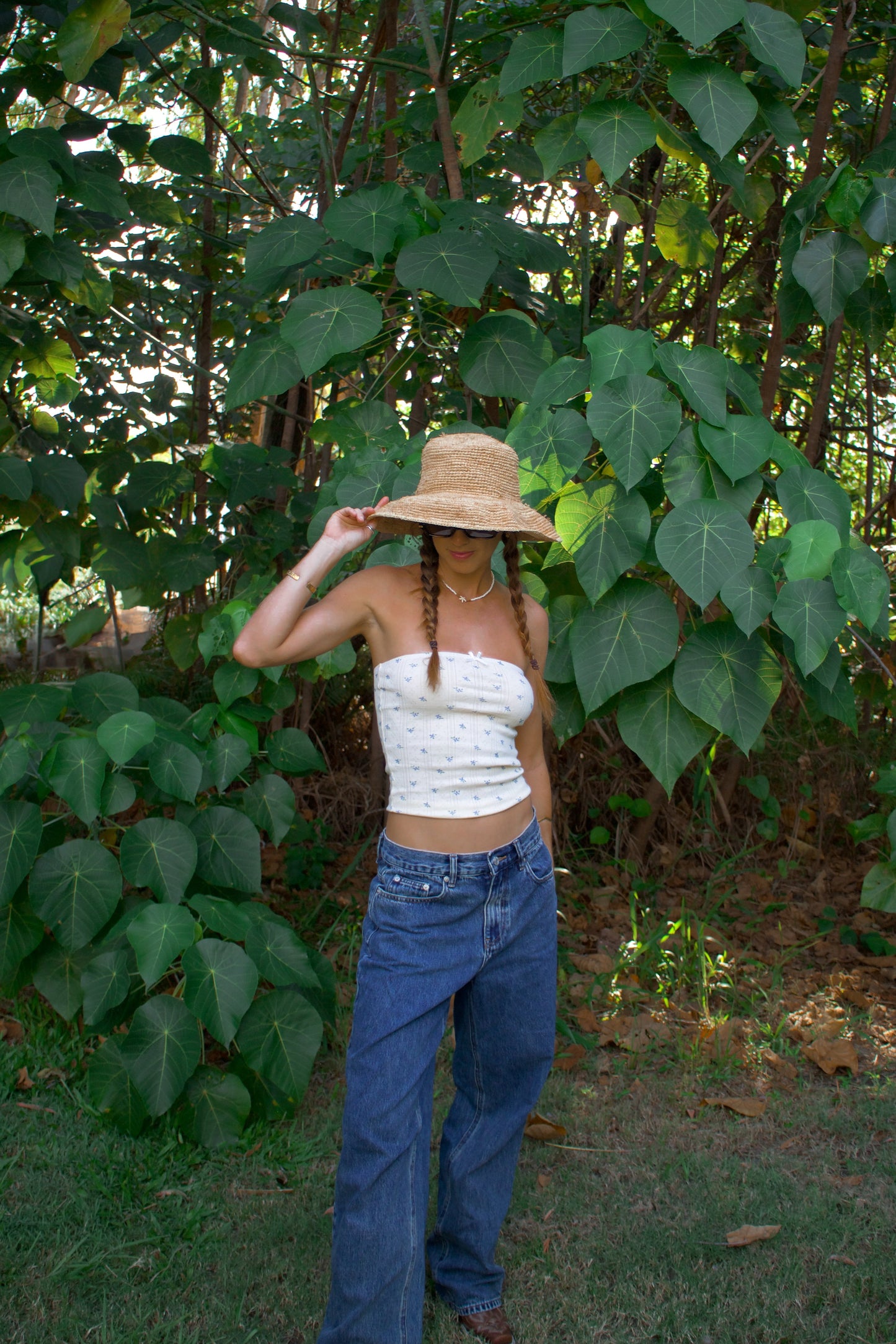 Hand-Sewn La Fleur Boobtube