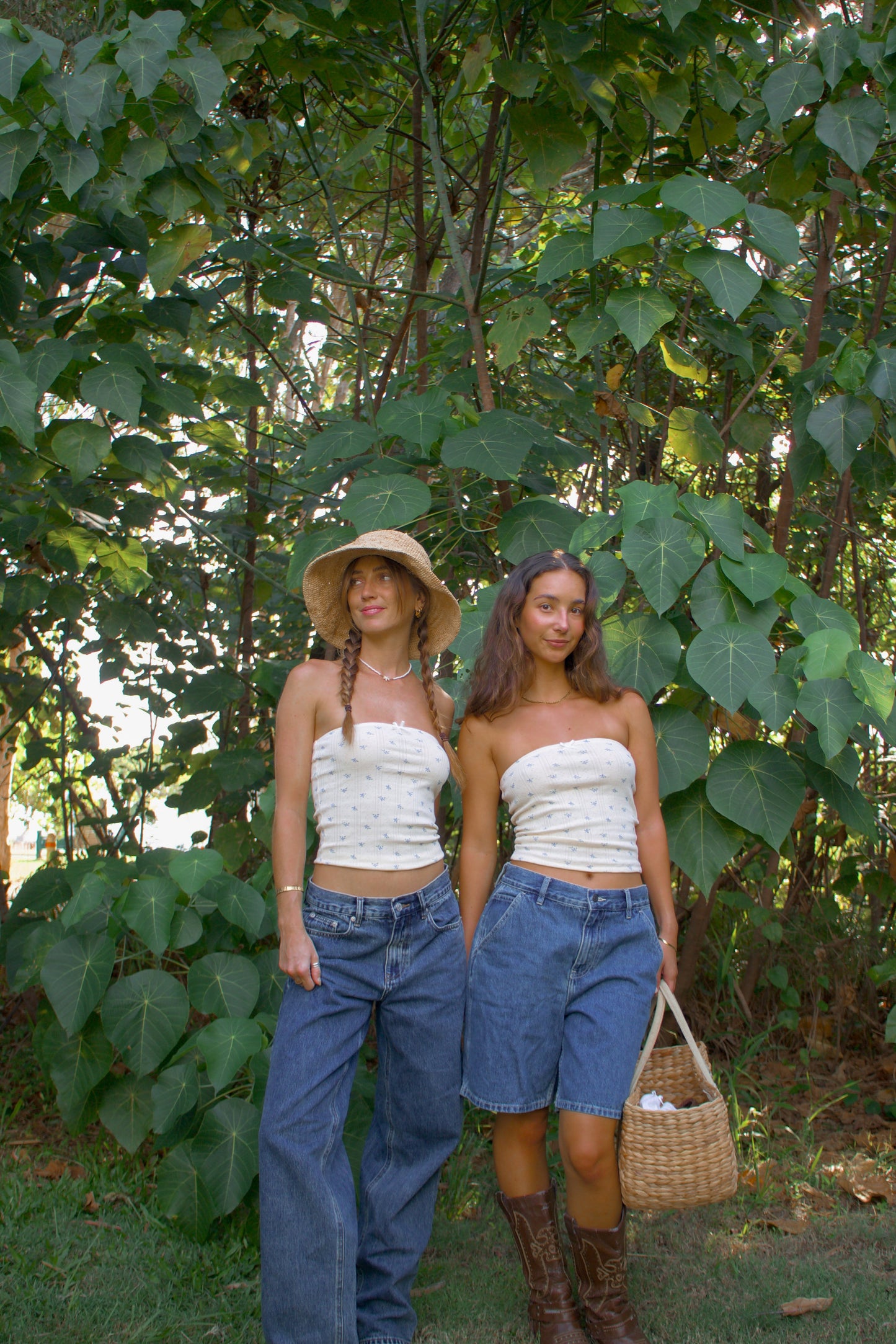 Hand-Sewn La Fleur Boobtube