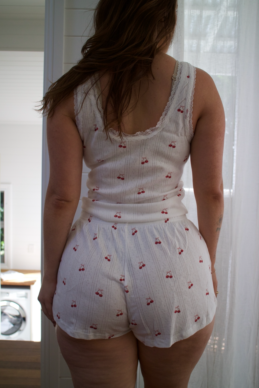 Chérie Singlet & Shorts Pyjama Set