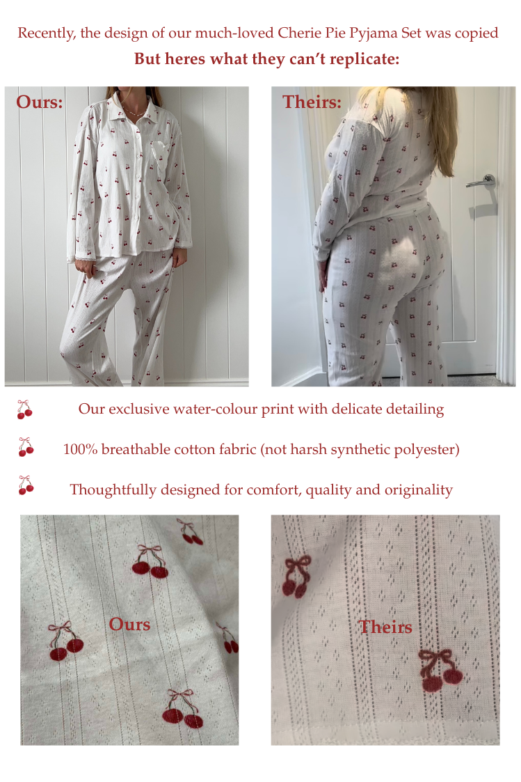 Chérie Pie Long Pyjama Set