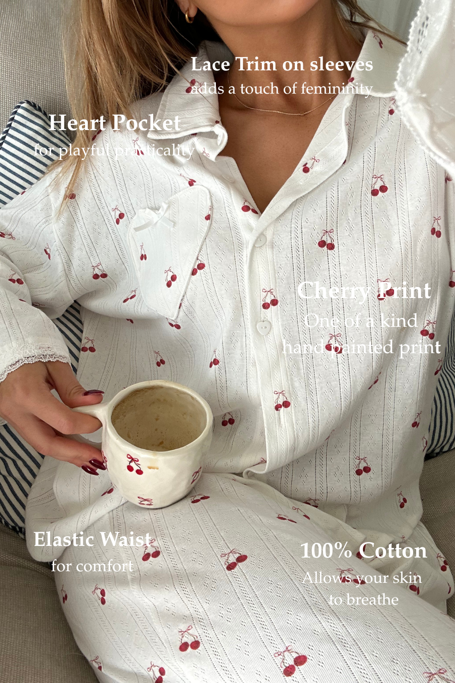 Chérie Pie Long Pyjama Set