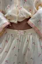 Pink Petal Long Pyjama Set