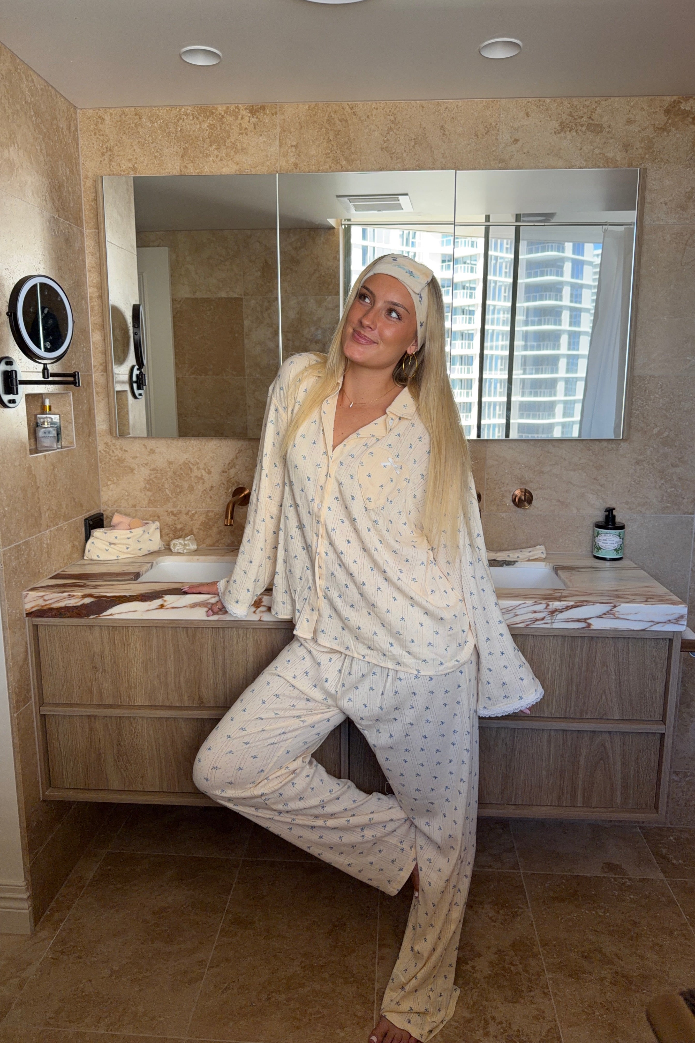 La Fleur Long Pyjama Set