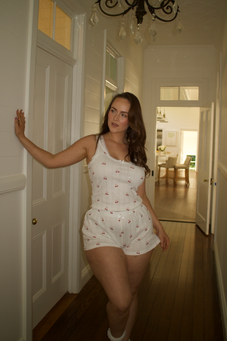 Chérie Singlet & Shorts Pyjama Set