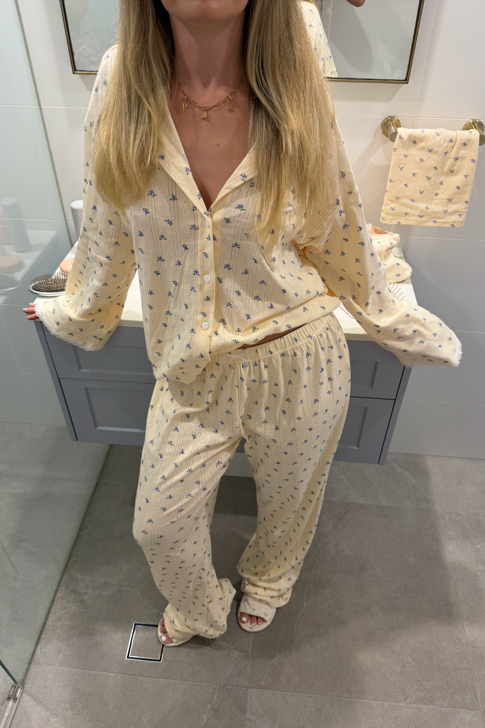 La Fleur Long Pyjama Set