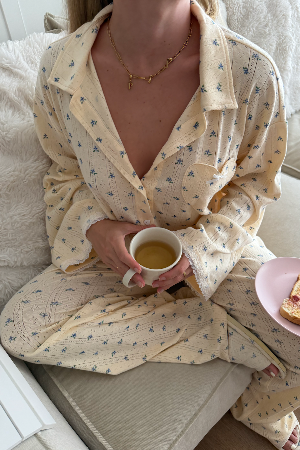 La Fleur Long Pyjama Set